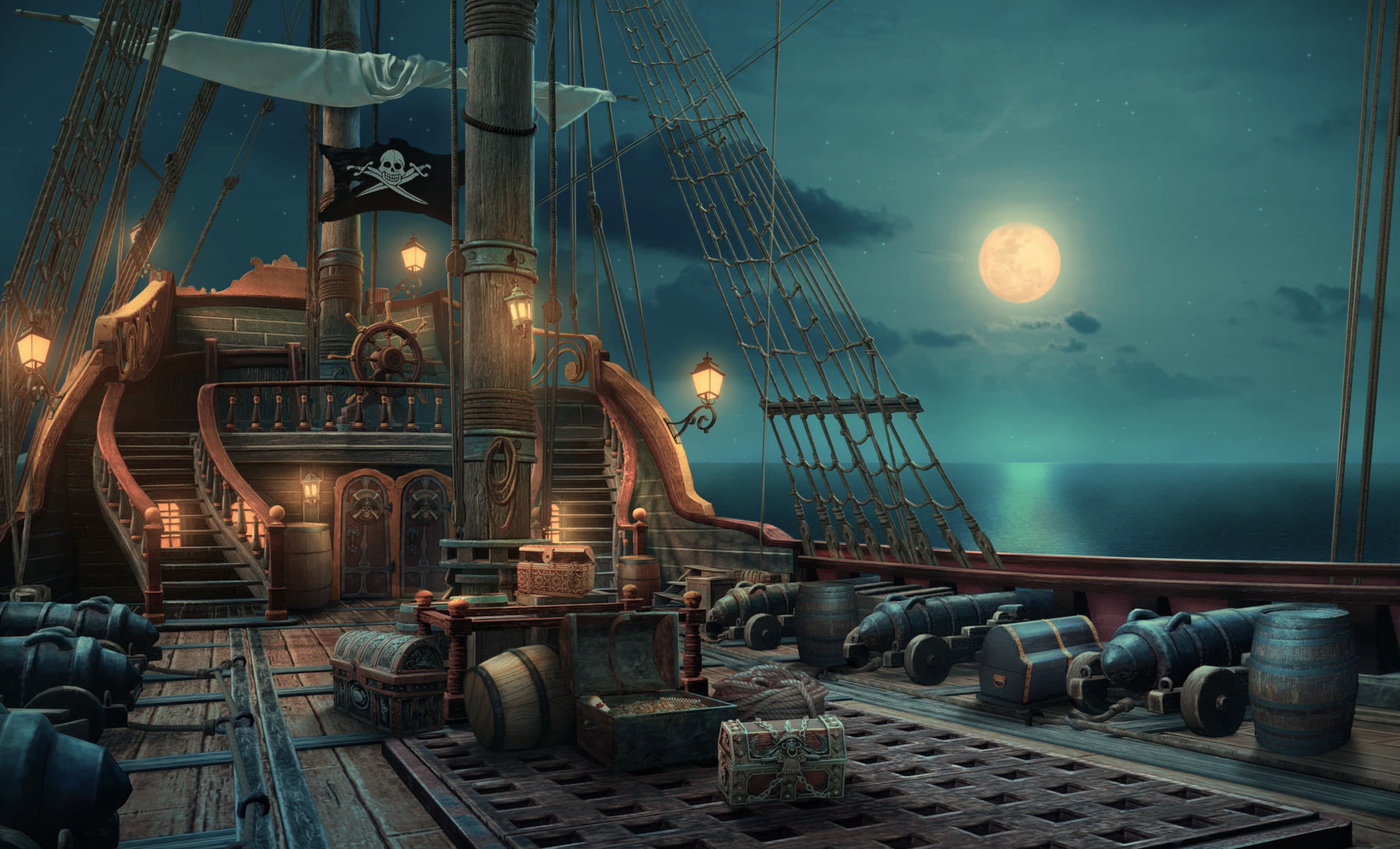 Main Deck of the Ship